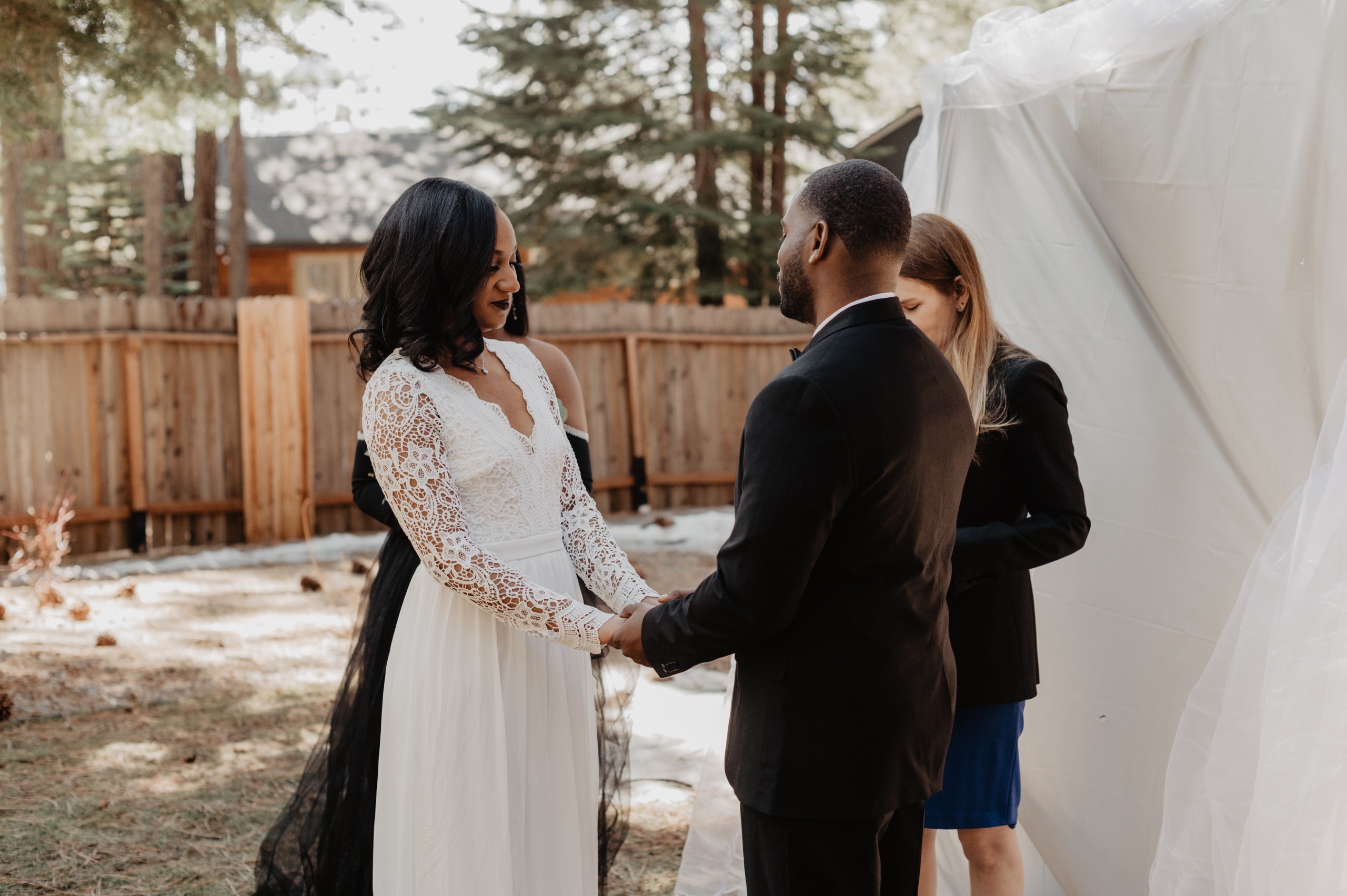Small Backyard Wedding