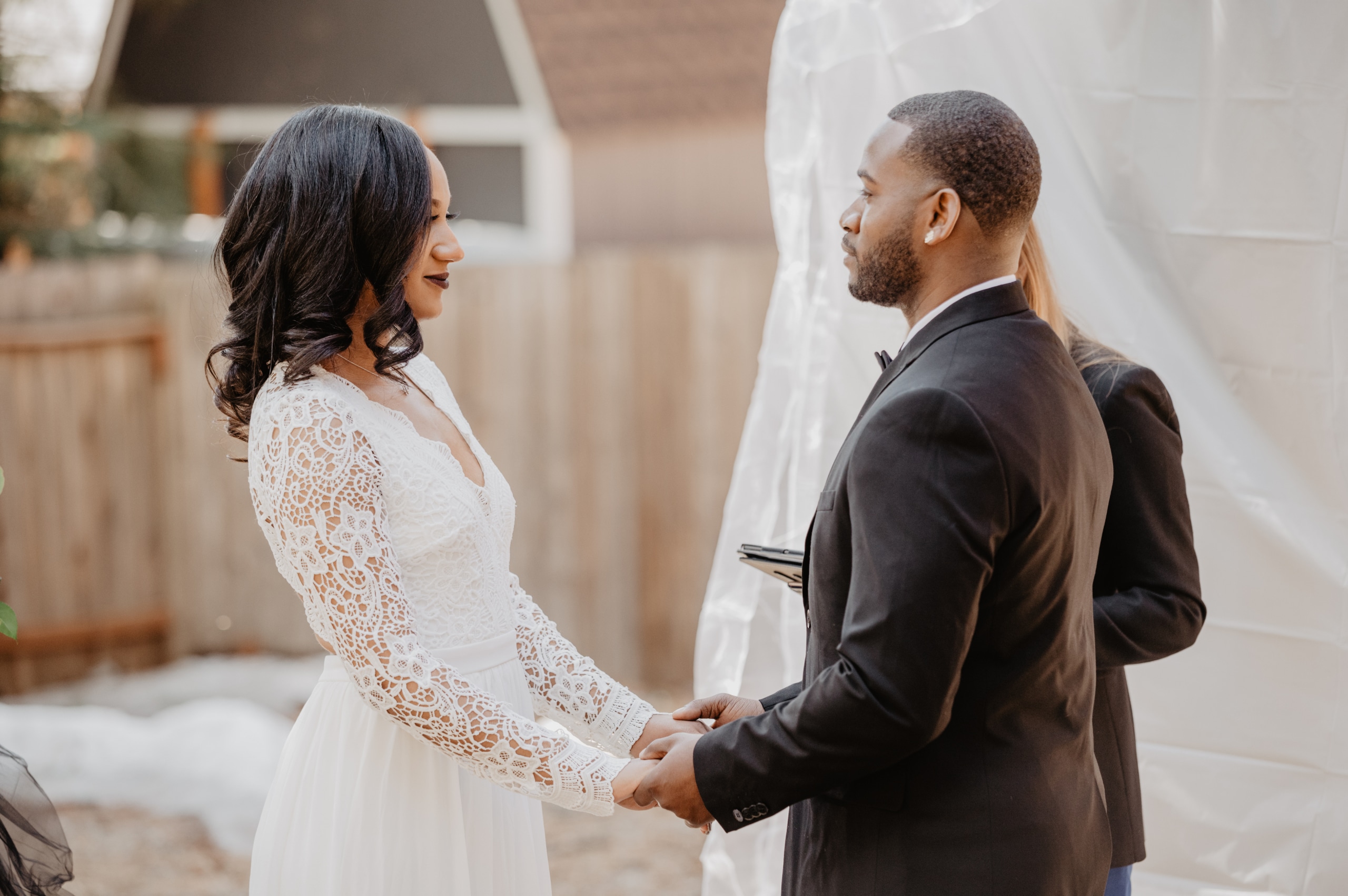 Small Backyard Wedding