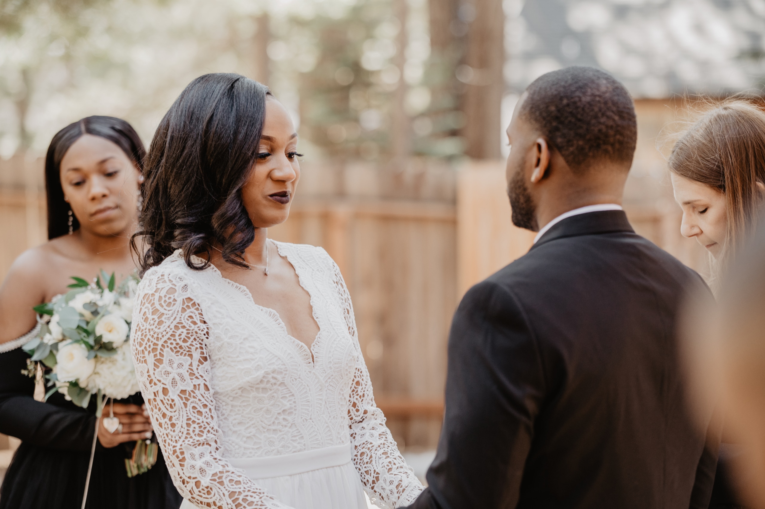 Small Backyard Wedding
