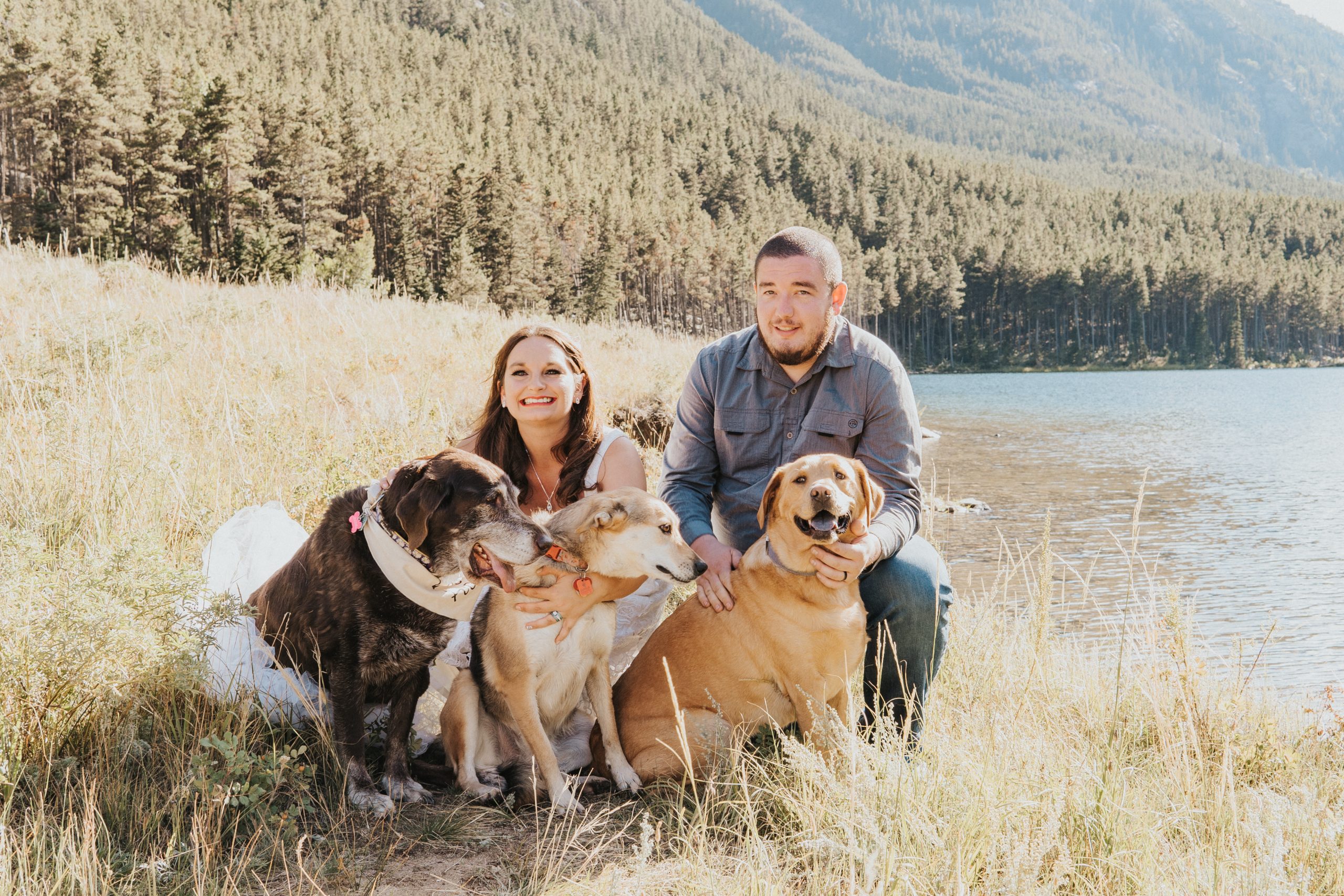 How to Elope in Idaho | Dog Friendly Elopement Ceremony | Outdoor Vows